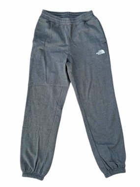 The North Face Jogger Sweatpants Gray XS Fleece Lined Elastic Waist Unisex